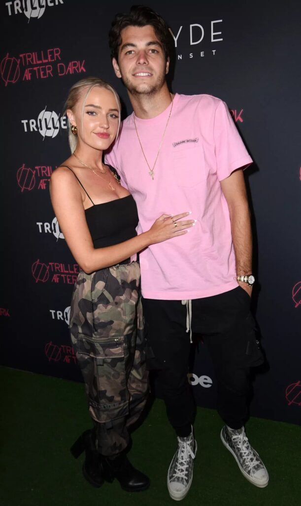 Taylor Fritz and Morgan Riddle